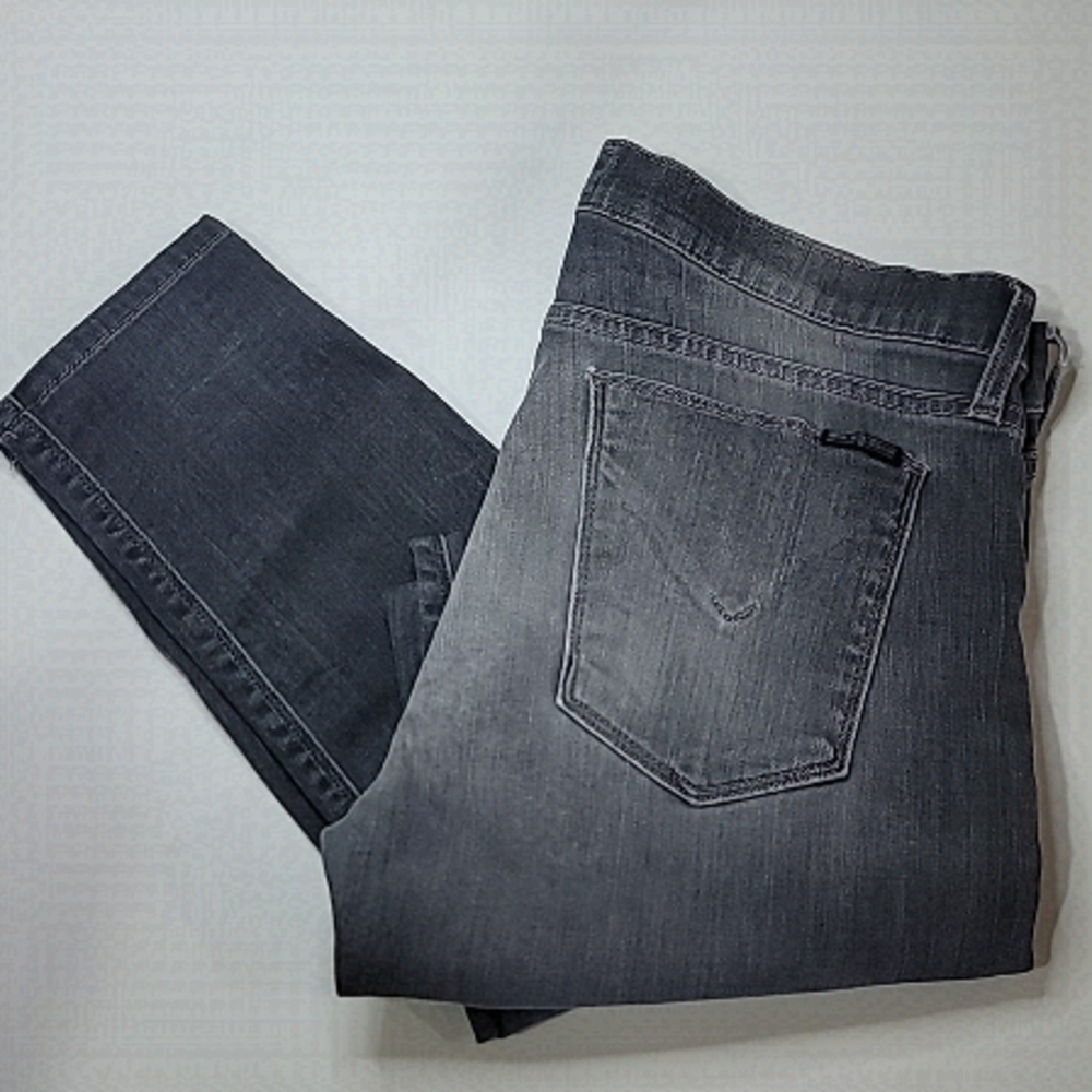 HUDSON Krista Super Skinny Grey Stretch Jeans